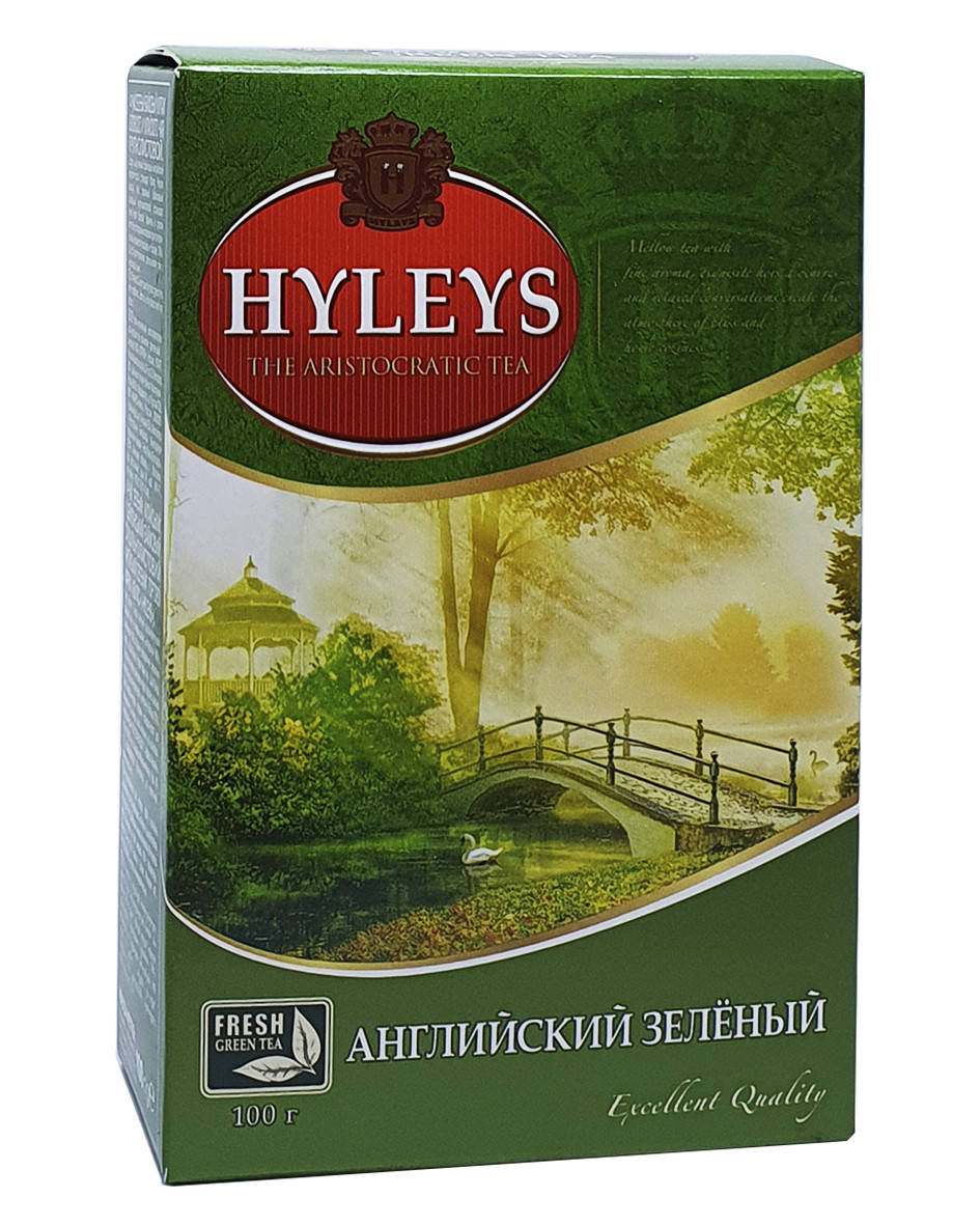 

Чай зелений ганпаудер Hyleys Англійський зелений 100 г (661)
