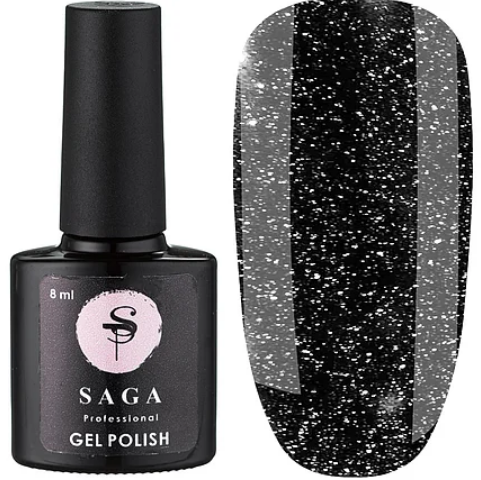 

Гель-лак светоотражающий Saga Professional Fiery gel №02, 8мл