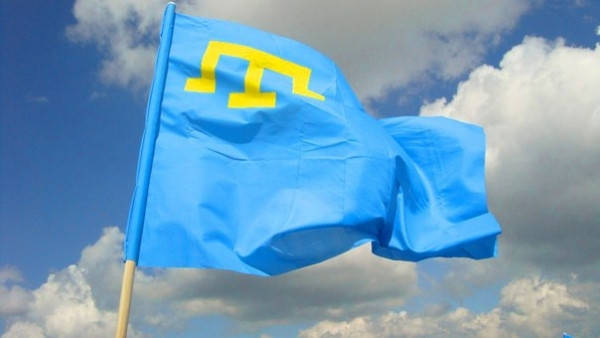 

Флаг крымских татар, 120х80см