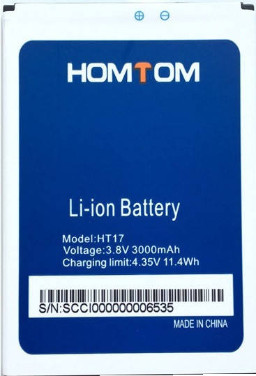 

Батарея для Homtom ht17