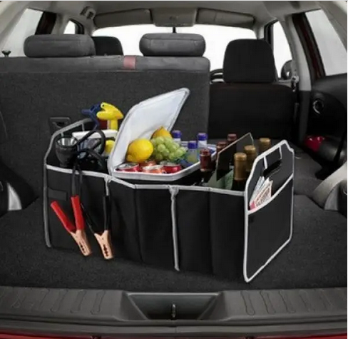 

Органайзер-сумка в багажник автомобиля. Органайзер для авто Supretto