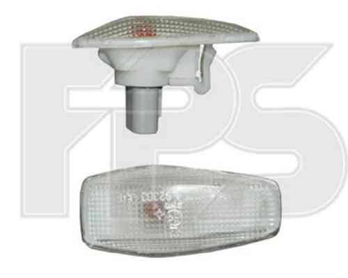 

Указатель поворота на крыле Hyundai Tucson '03-09 левый/правый, белый (DEPO)