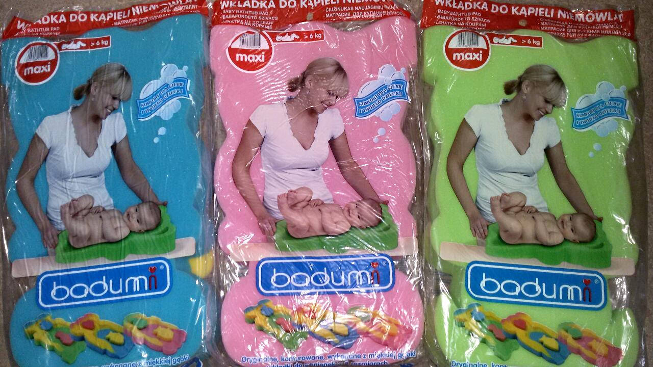 

Поролончик для купания Badumi maxi "Польша", Разные цвета