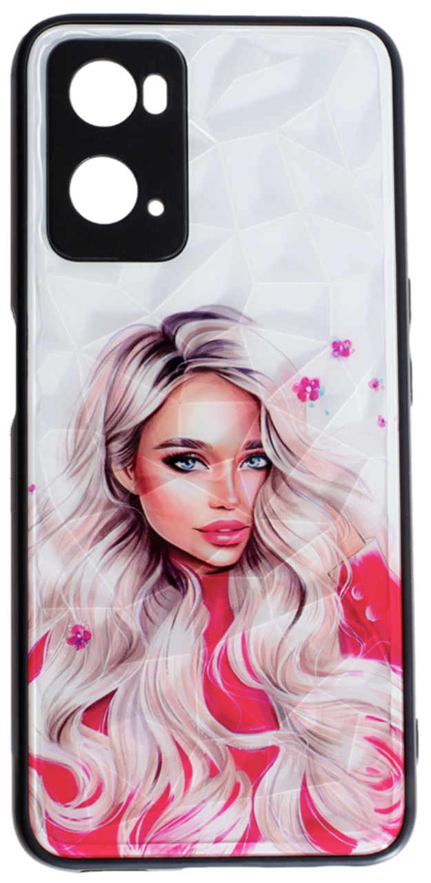 

Чехол накладка New Prisma для OPPO A76 (оппо а76) Pink, Розовый