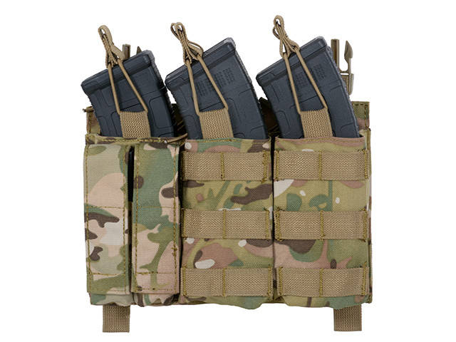 

Buckle Up Triple AK Mag/Pistol Pouch Panel - Multicam