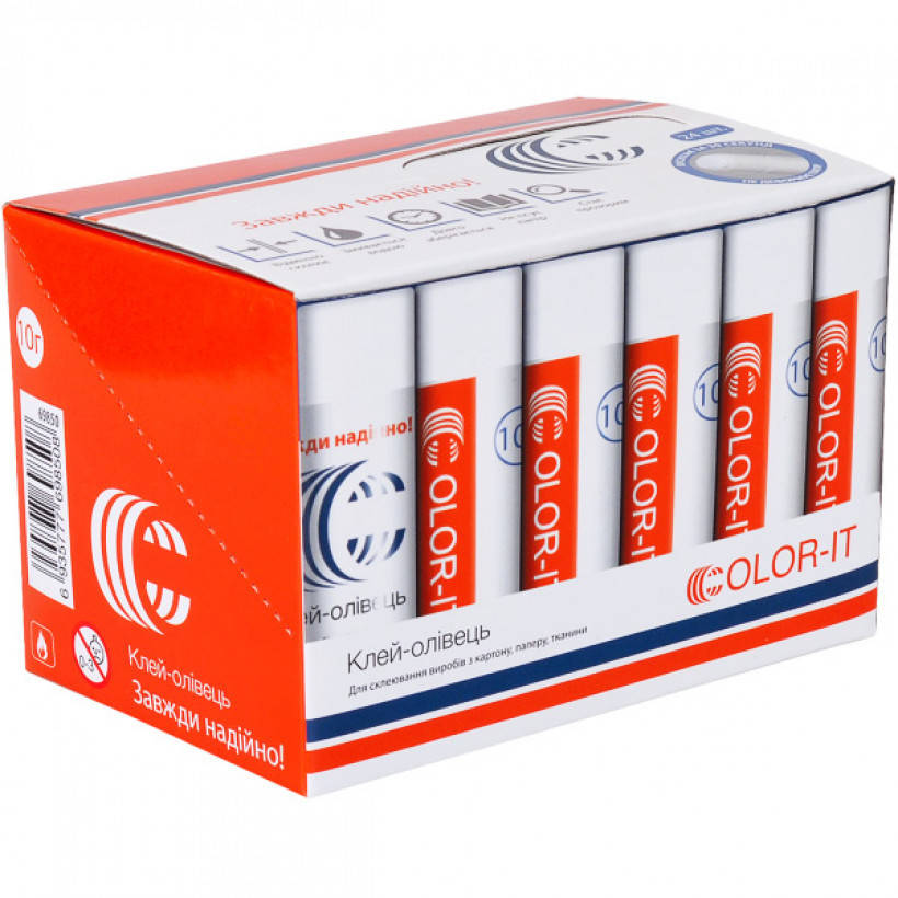 

Клей-карандаш Color 10 гр арт. 69850