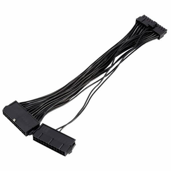 

Синхронизатор кабель для подключения запуска 2 блоков ATX 24pin