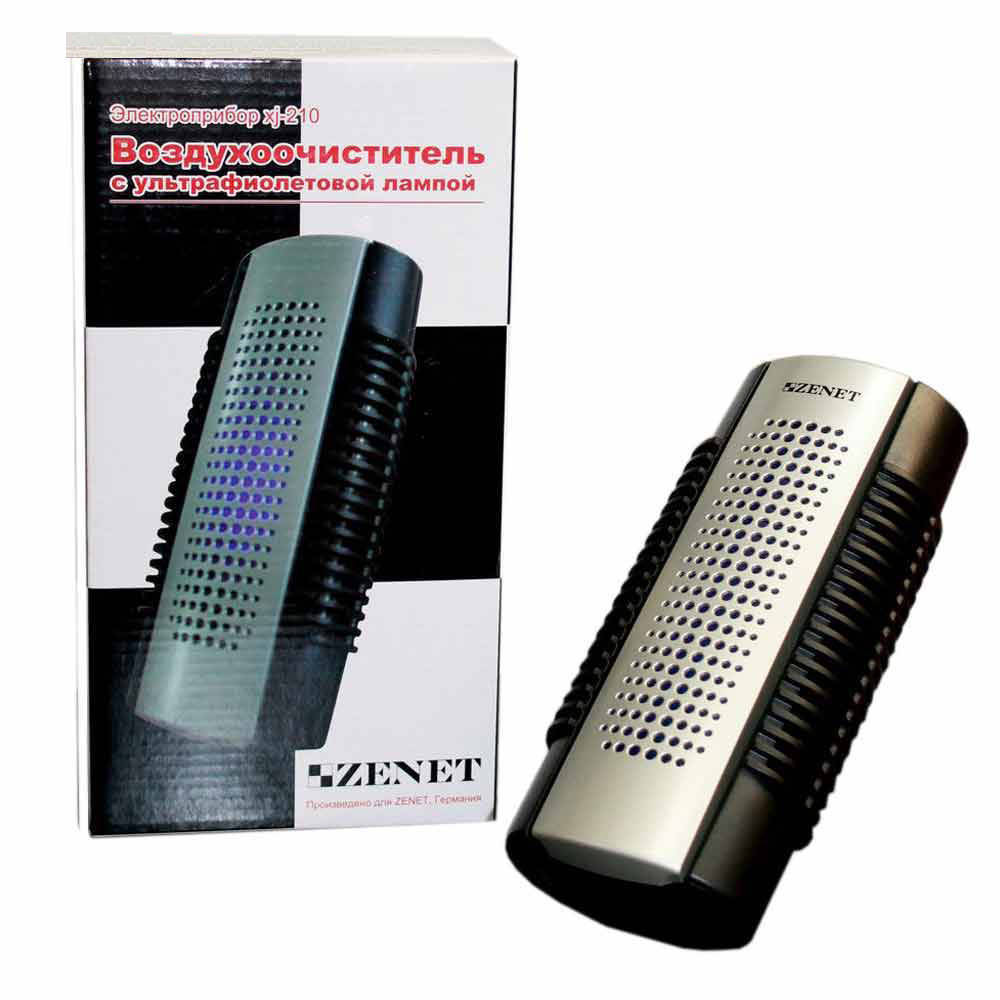 

Ионный очиститель воздуха ZENET XJ-210 с ультрафиолетовой лампой УФ
