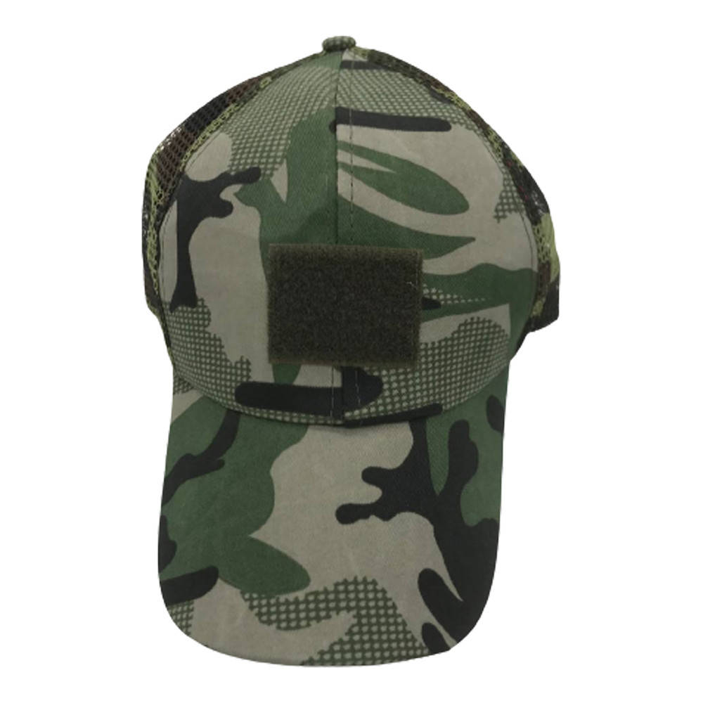 

Кепка с сеткой и липучкой летняя Светлый дубок / Мужская бейсболка