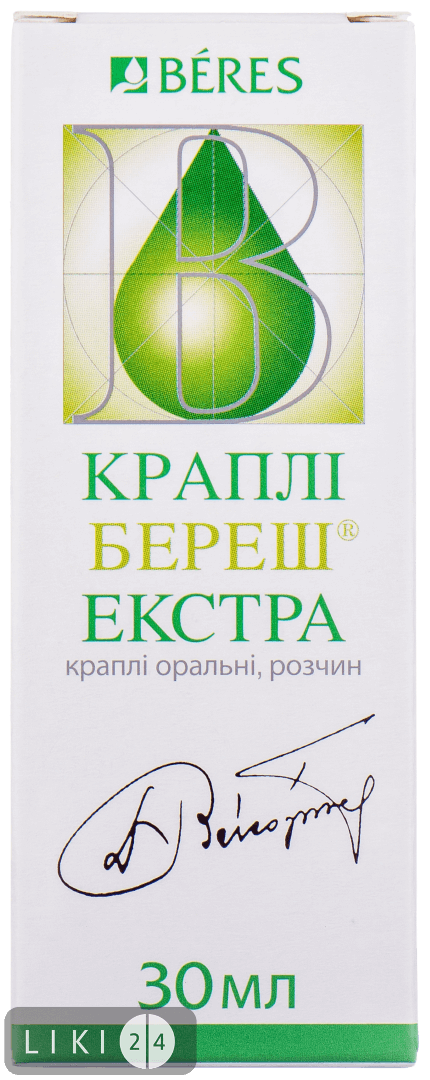 

Капли Береш Экстра, 30 мл