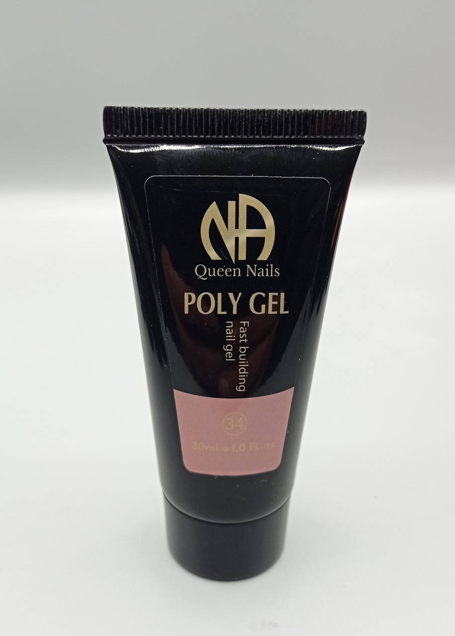 

Acrylic Gel ( рly gel ) NA Queen Nails, 30 мл,NO 34