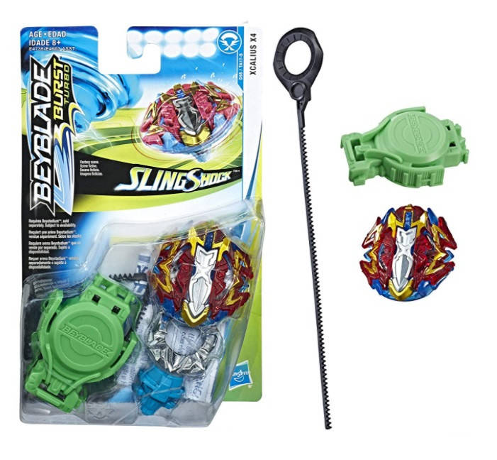 

Hasbro Beyblade Burst Turbo Slingshock Xcalius X4 E4735 бейблейд арена волчок дзига