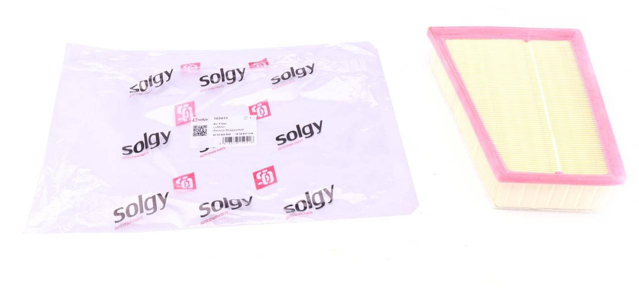 

SOLGY (Испания) 103073 - Воздушный фильтр на Рено Меган 3, Рено Флюенс 1.5dci K9K