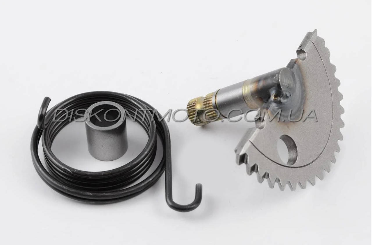 

Сектор заводной (полумесяц) 4T GY6 50 139QMB (L-55мм) (+пружина, втулки)