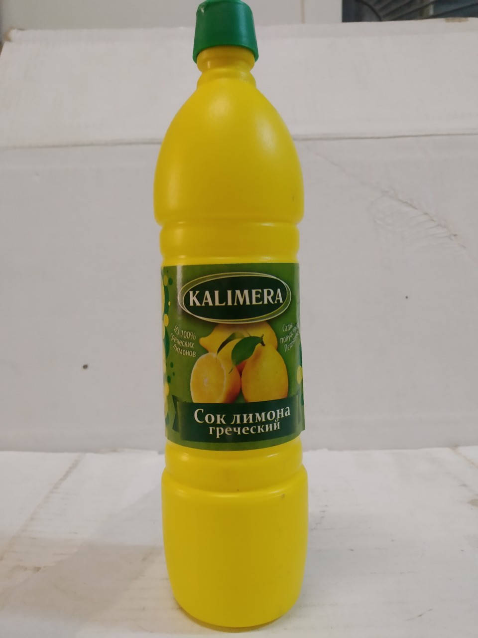 

Греческий Сок лимона Kalimera 100%, без консервантів, 330 ml