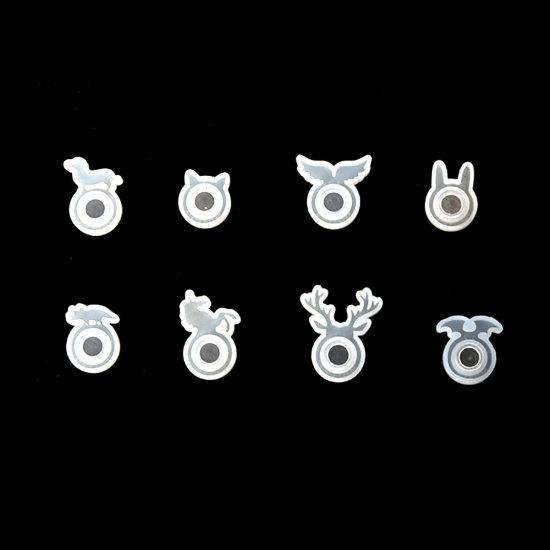 

Комплект форм для эпоксидной смолы Finding Набор молдов кольца Белый Силикон 17 мм - 16 мм