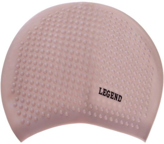 

Шапочка для плавания на длинные волосы PL-5921 Legend Серебряный