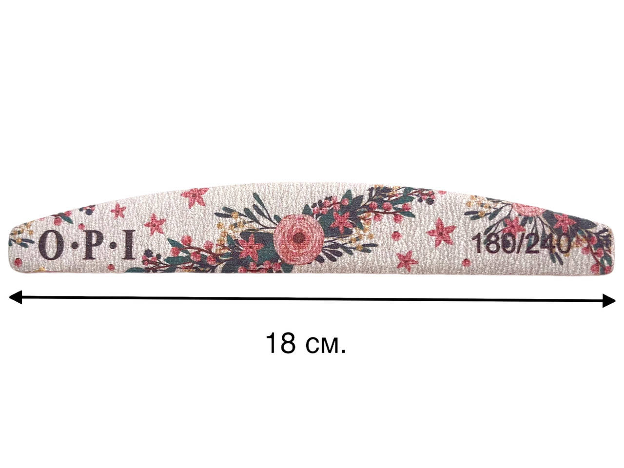 

Пилочка двухсторонняя OPI, цветная 180/240