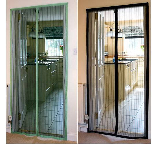 

Москитная сетка на дверь на магнитах 120 см ширина бежевая и коричневая, Коричневый