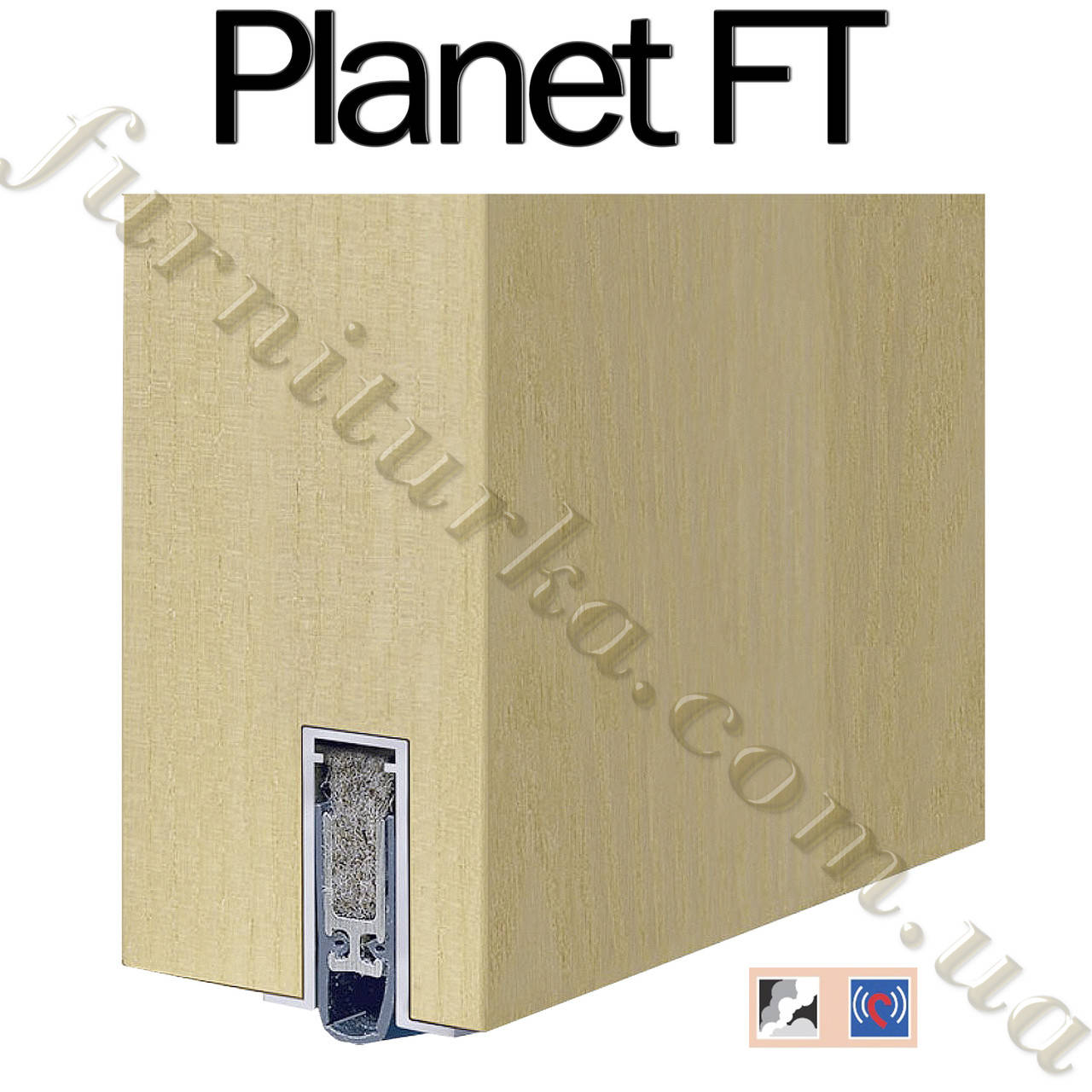

Самоопускающийся порог Planet FT 1050мм