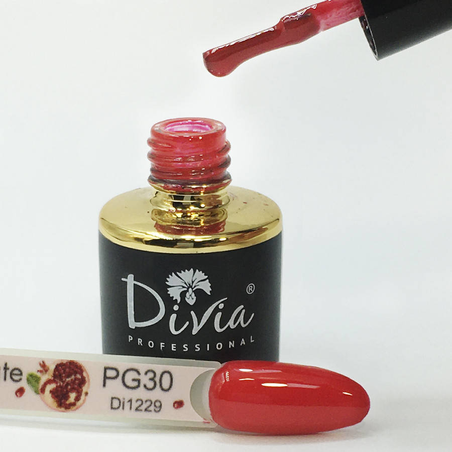

Divia Гель-лак для ногтей Pomegranate №PG30
