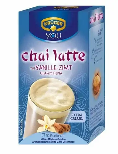 

Молочный чай Kruger Chai Latte Latte Vanille (10штх25г) 250г Германия