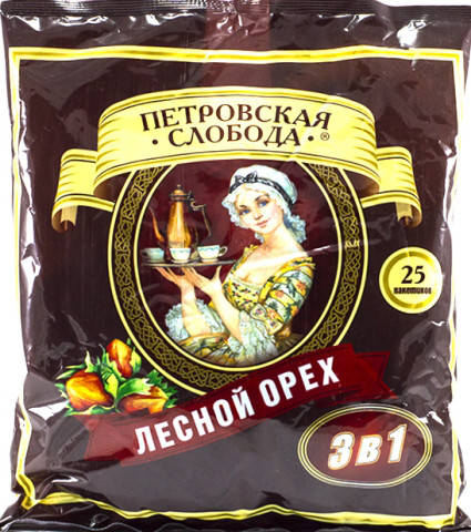 

ПЕТРОВСКАЯ СЛОБОДА 25пак ЛЕСНОЙ ОРЕХ *20 (шт) в ящике