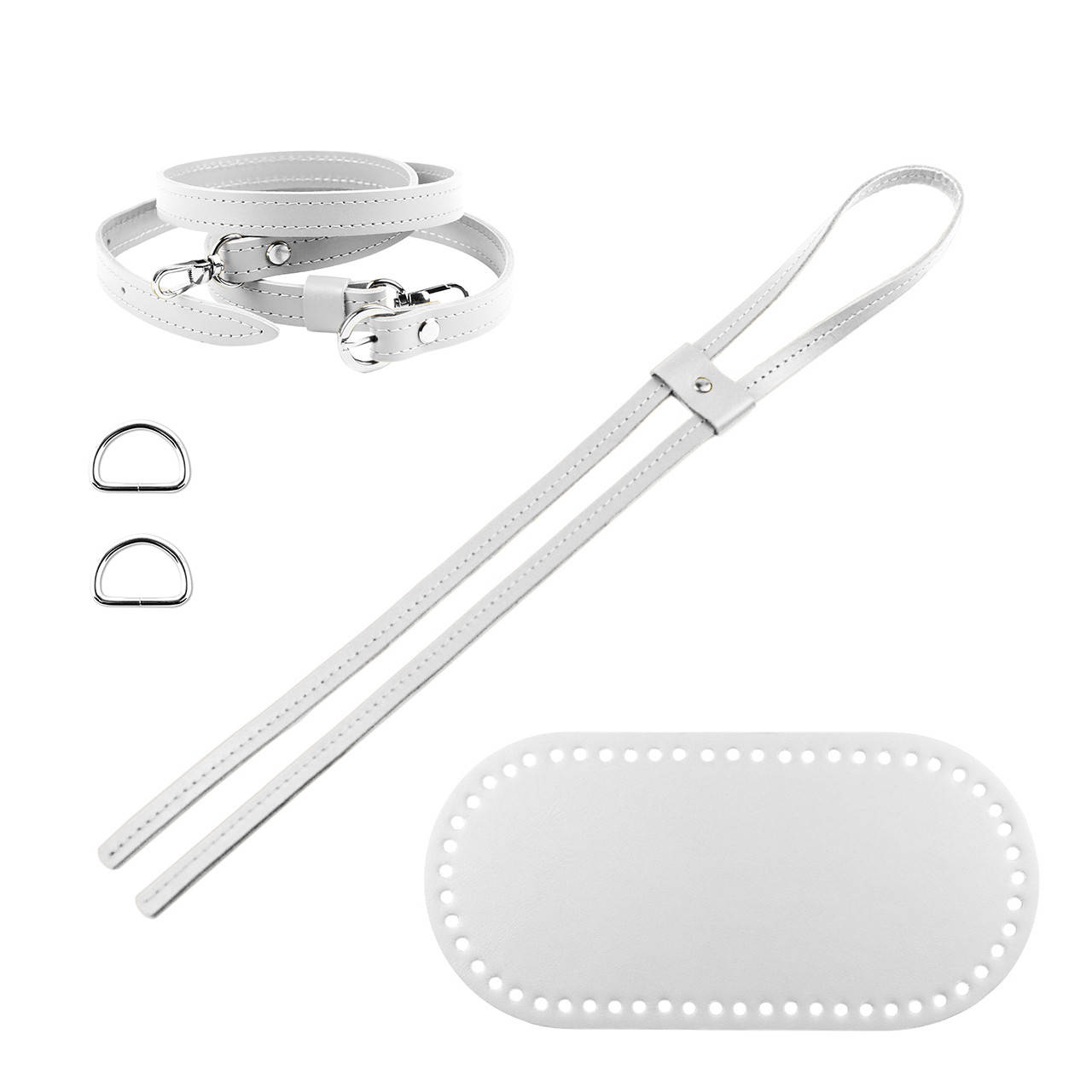 

Набір для в'язання сумки-Торби, шкіра, Білий, Белый