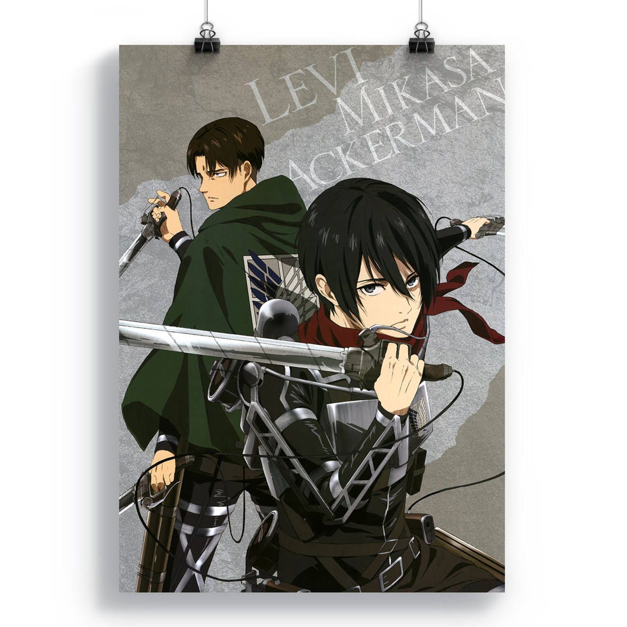 

Плакат Атака титанов | Shingeki no Kyojin 124