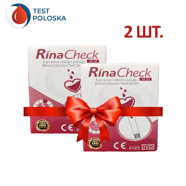 

Тест-полоски Рина Чек ( Rina Check ) - 2 упаковки