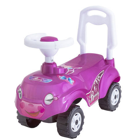 

Детская машинка каталка-толокар "Микрокар" ярко-розовая 157Р