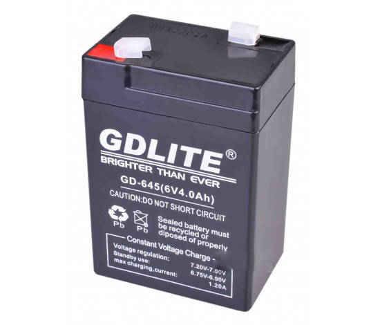 

Аккумулятор GDLITE-GD-645 6V 4.0Ah