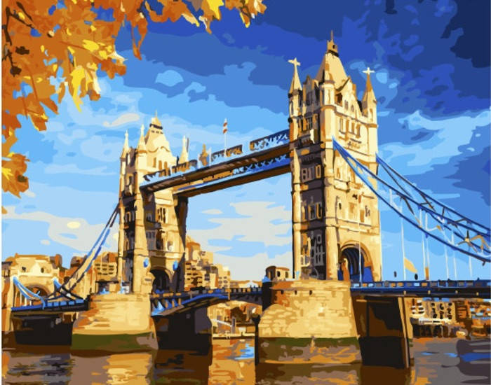 

Картины по номерам Осень в Лондоне 40х50см GX33936