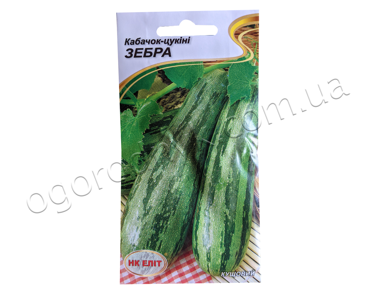 

Насіння кабачка Зебра 20 шт. НК ЕЛІТ