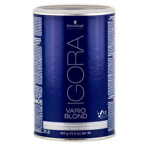 

Schwarzkopf Igora Vario Blond Беспылевой порошок для осветления до 8 уровней (белый) 450гр