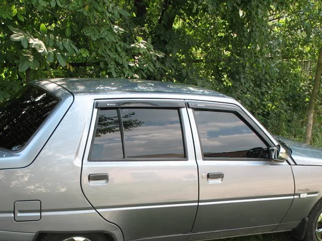 

Дефлекторы окон ЗАЗ 1103 Славута (скотч) AV-Tuning. Ветровики на ЗАЗ славуту