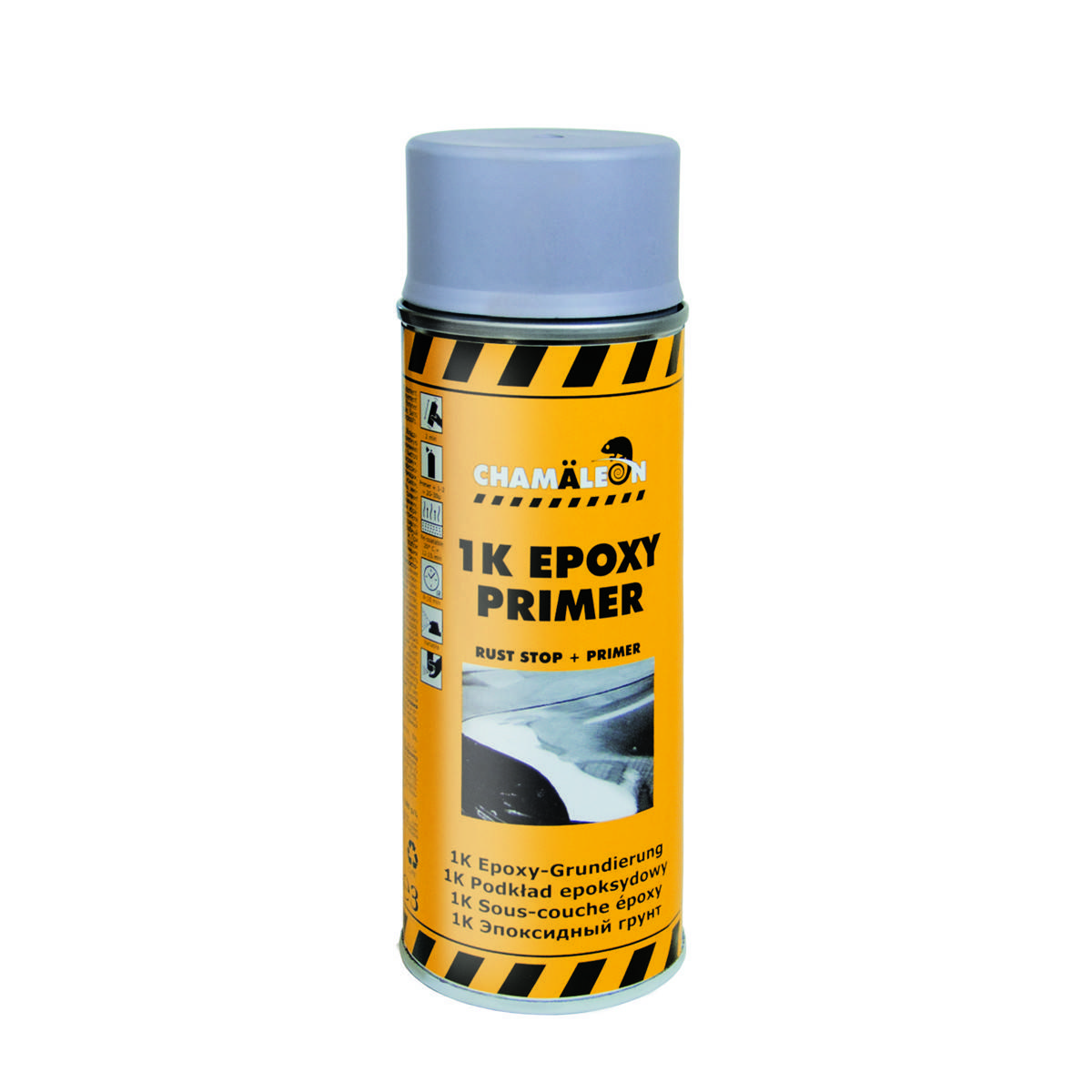 

Епоксидний грунт Chamaleon 1K Epoxy Primer 603, 400 мл аерозоль, Серый
