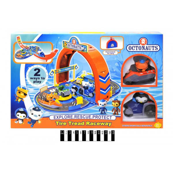 

Детская парковка трек Октонавты HD006