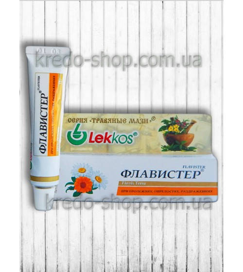 

Крем-бальзам ФЛАВИСТЕР при пролежнях, опрелостях, раздражениях 15 г.