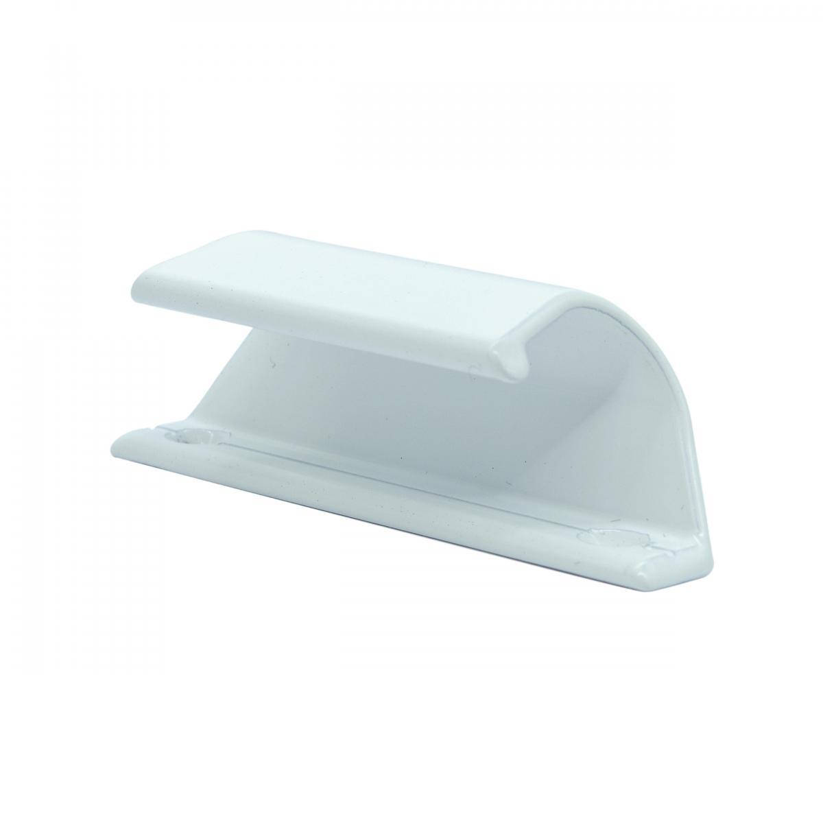 

Ручка курильщика балконная Ракушка металлическая белая, Белый