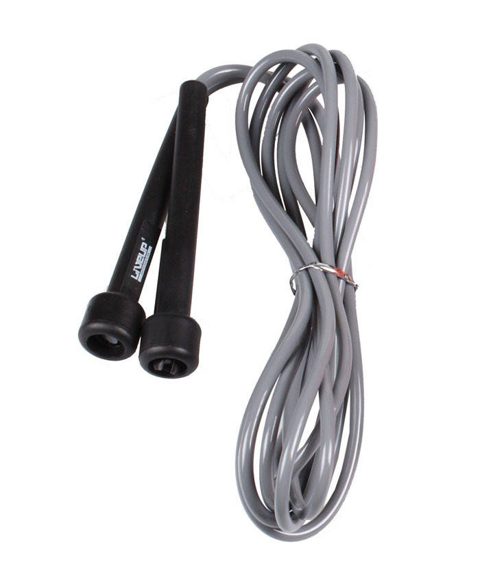 

Скакалка LiveUp PVC Speed Jump Rope 2.75 м (LS3115-g) Black/Grey