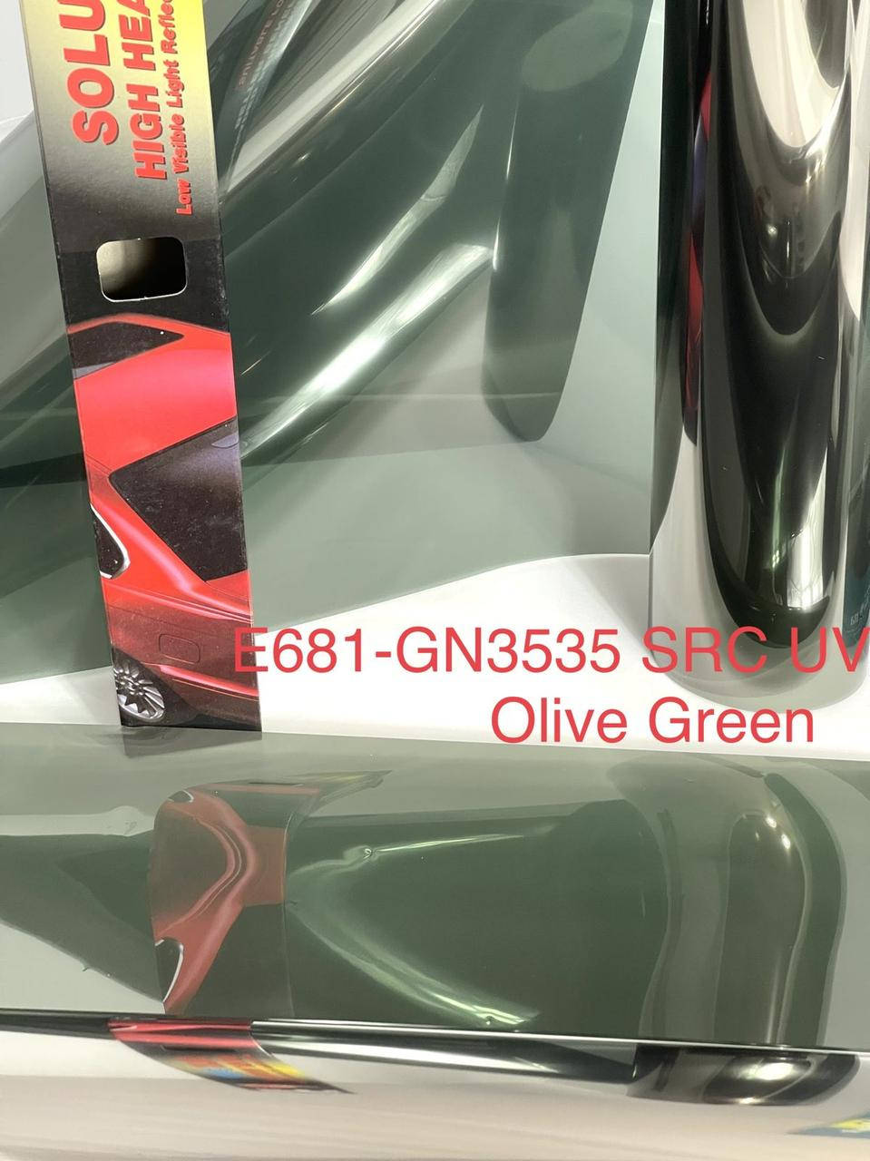

35%Olive Green Металлизированная тонировка на авто: 50смх3м, Оливковый