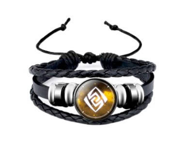 

Браслет Genshin Impact Земля Геншин на затяжках