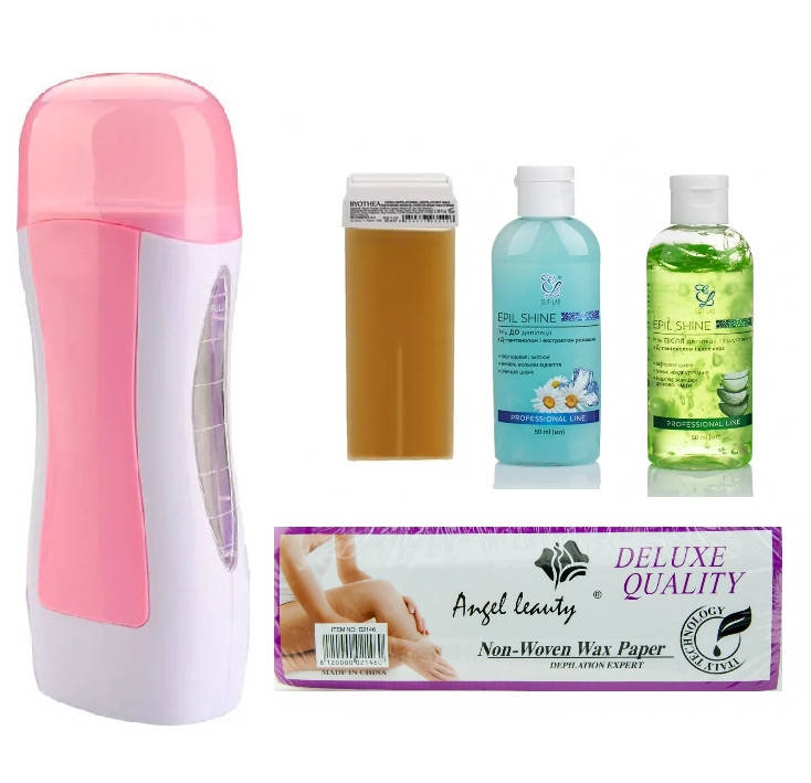 

Набор #3 для депиляции с кассетным воскоплавом и средствами Elit Lab