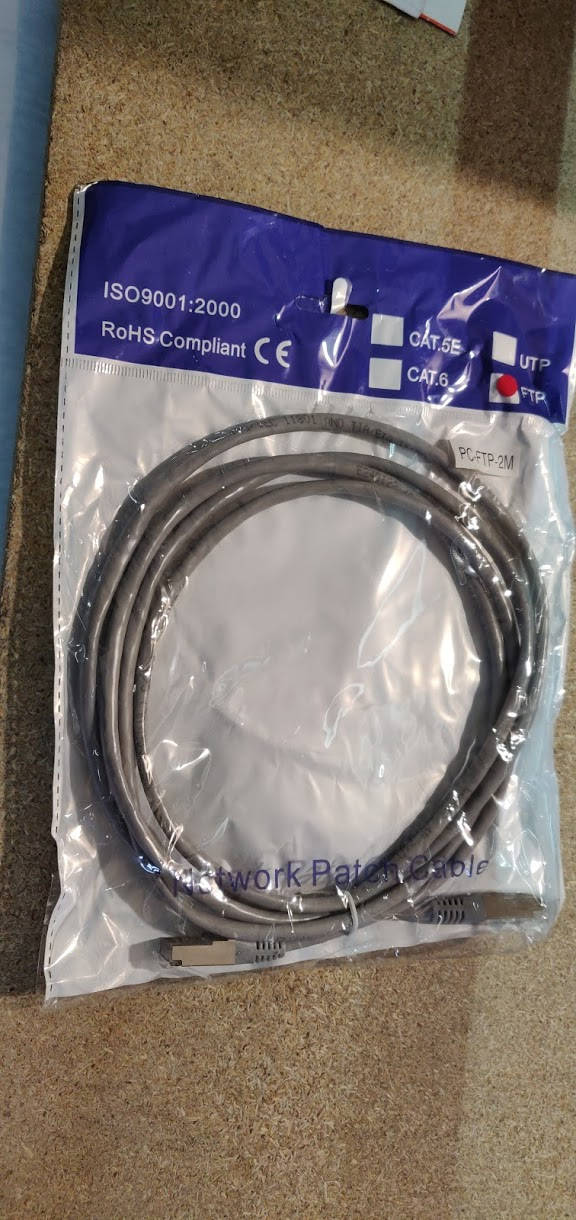 

Сетевой шнур / Патч-корд 2м № 201803