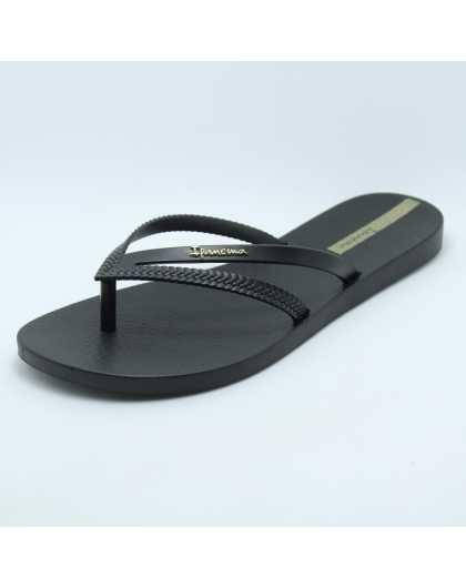 

Черные вьетнамки Ipanema 82067-20766 Black/Black резиновые 37