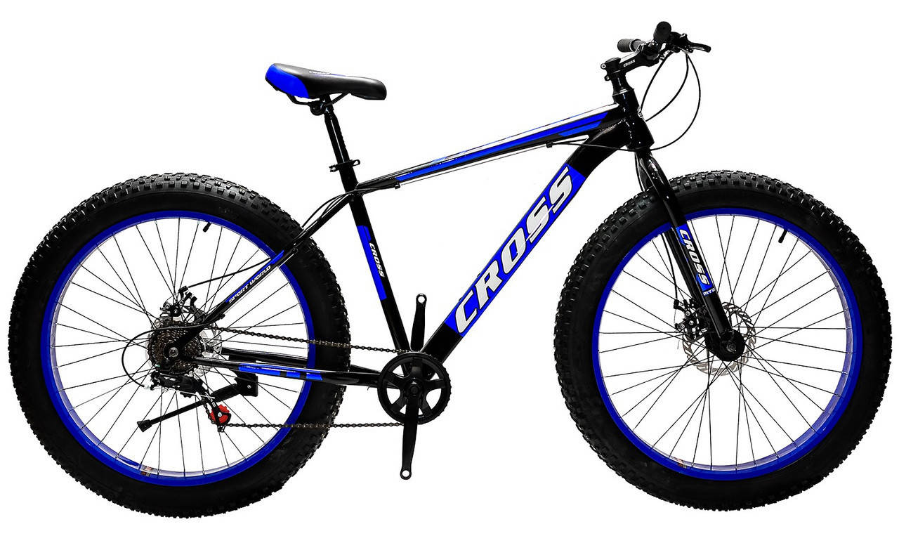 

Велосипед внедорожник фэтбайк Cross Tank 26 (fatbike) 2019 All