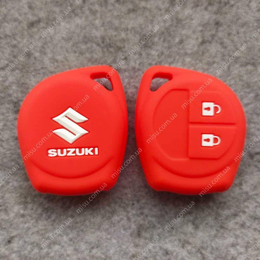 

Чехол ключа ключа Suzuki Vitara, Sx4, Swift, Grand Vitara, Jimny, Ignis, Wagon R красный