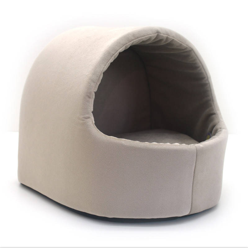 

Будка для котов и собак Мрия бежевая №1 360х320х320