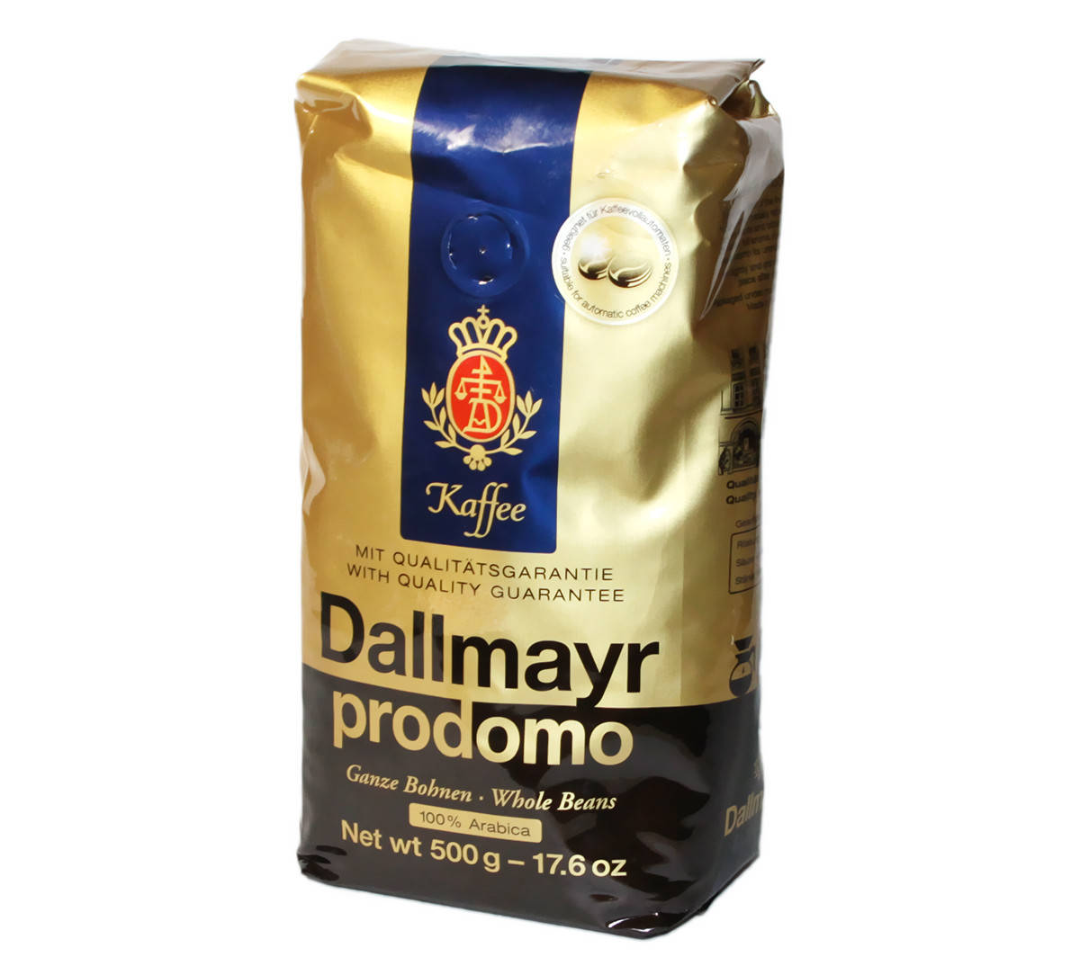

Кава в зернах Dallmayr Prodomo 500 г Німеччина